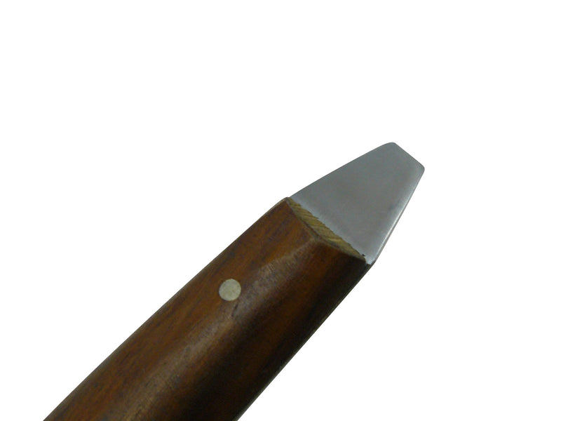 2x plaster knife with flask opener, wooden handle, 16 cm - plaster knife putty knife
