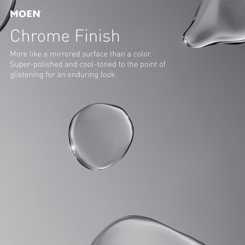 Moen Attune Dual Shower Head with Handheld Sprayer Combo, 6 Handheld Spray Settings & 8 Function Shower Head, Chrome Finish, 218C0