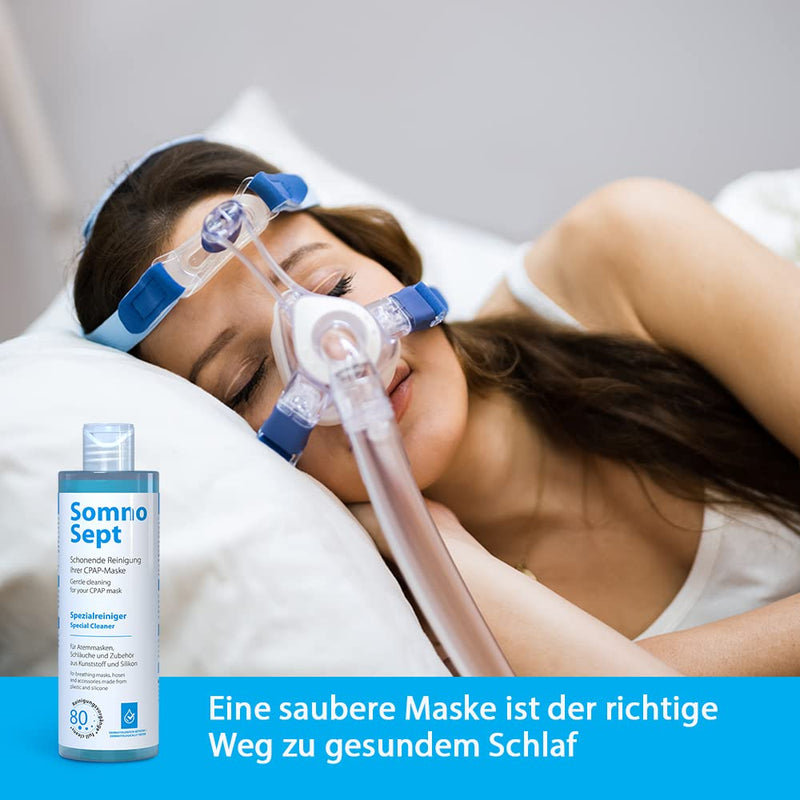 SomnoSept - 400 ml - CPAP cleaner - cleaner masks hoses plastic - silicone cleaner