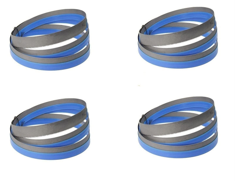 Pack of 4 Bandsaw Blades 1425 x 6.35 x 0.35 mm 10 TPZ, Band Saw Blades, Wood Band Saw Blades 10zpz