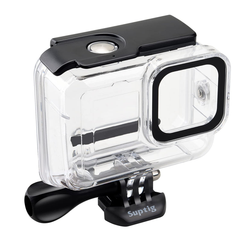 Suptig Waterproof Case Protective Housing Underwater Dive Housing for GoPro hero12 hero 11 hero 10 hero 9 Waterproof 196Ft