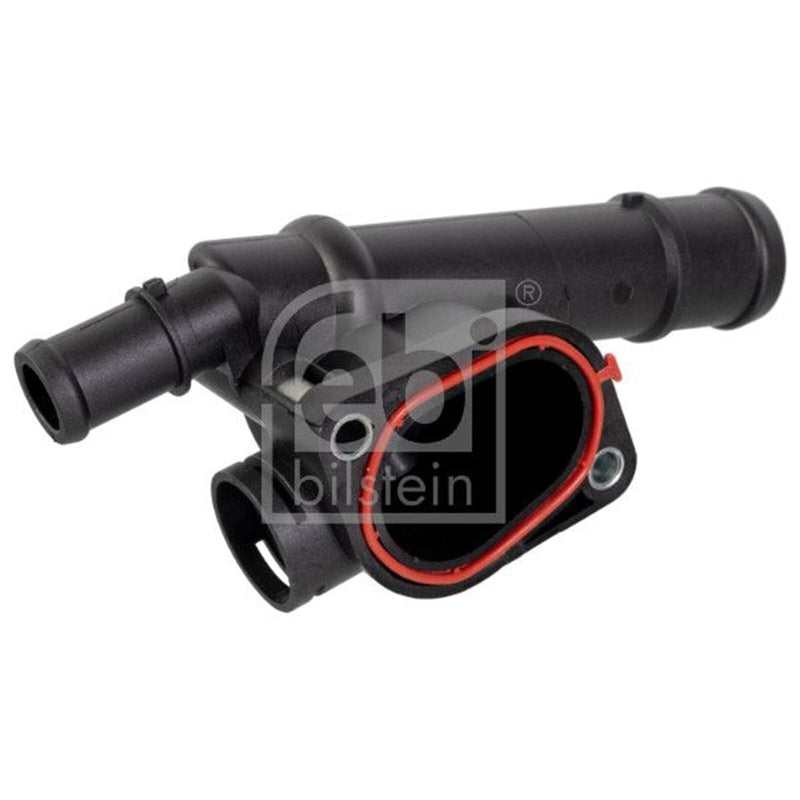 FEBI BILSTEIN Coolant Flange 179472 | Compatible with: Audi A3, A3 Cabriolet, A3 Sportback, Seat Altea, Altea XL, Leon, Toledo III, Skoda Octavia II