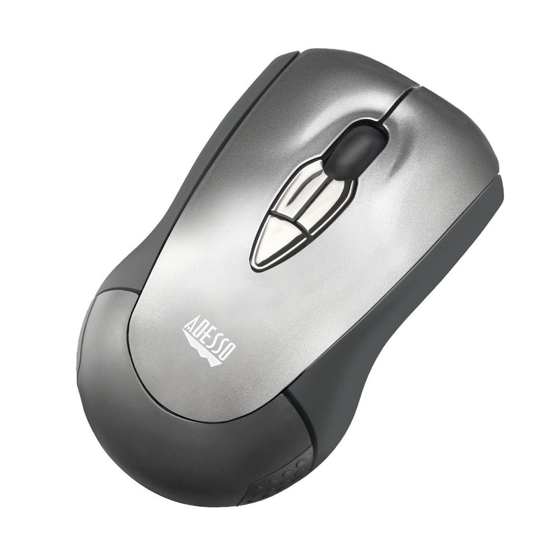 Adesso Wireless Air Mouse Mobile iMouse P10 Presentation Remote, Laser Pointer, presenter clicker with Programmable Buttons and Hand Gestures USB Receiver for Laptop Classroom Office