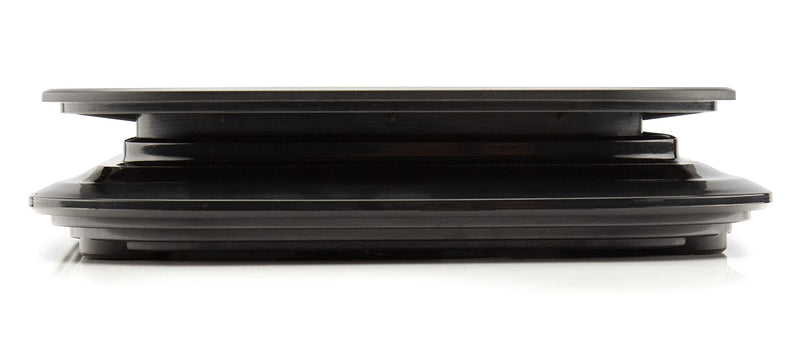 Talking Kitchen Scales - Big Numbers with Clear Loud Voice North American Accent (Black) Black