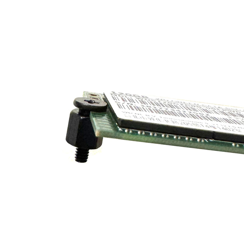 M.2 SSD ScrewsKit, Nvme Screws Suitable for ASUS MSI Gigabyte NGFF Motherboard，m.2 SSD Motherboard Screws (Black)