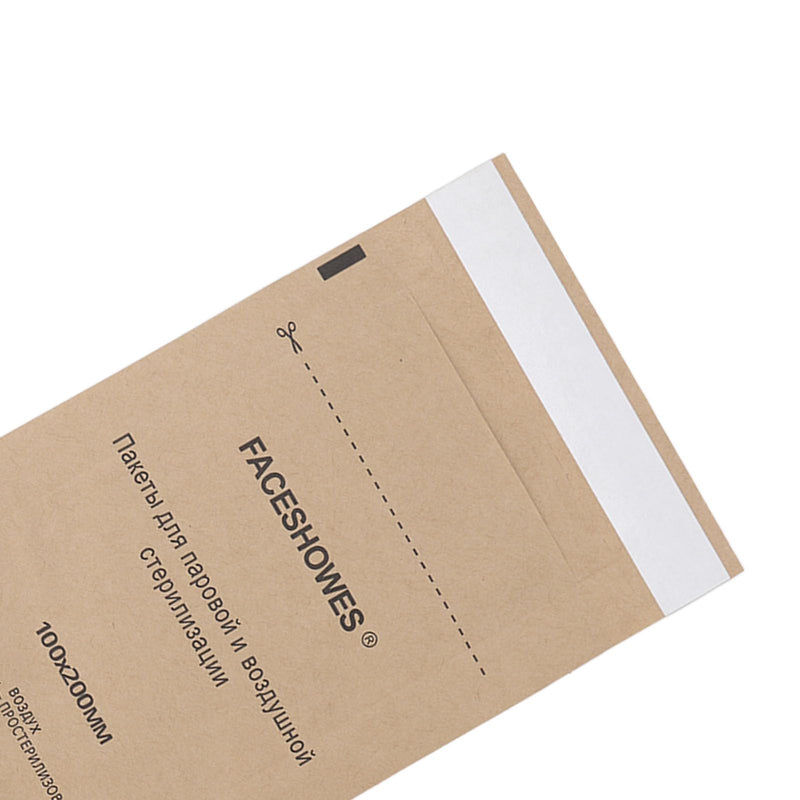 Sterilization Bags, 100 Pieces Self Sealing Bag for Dental Tools, Self Sealing Nail Art Cleaning Paper Bag, Dental Tool for Beauty of Oral Cavity