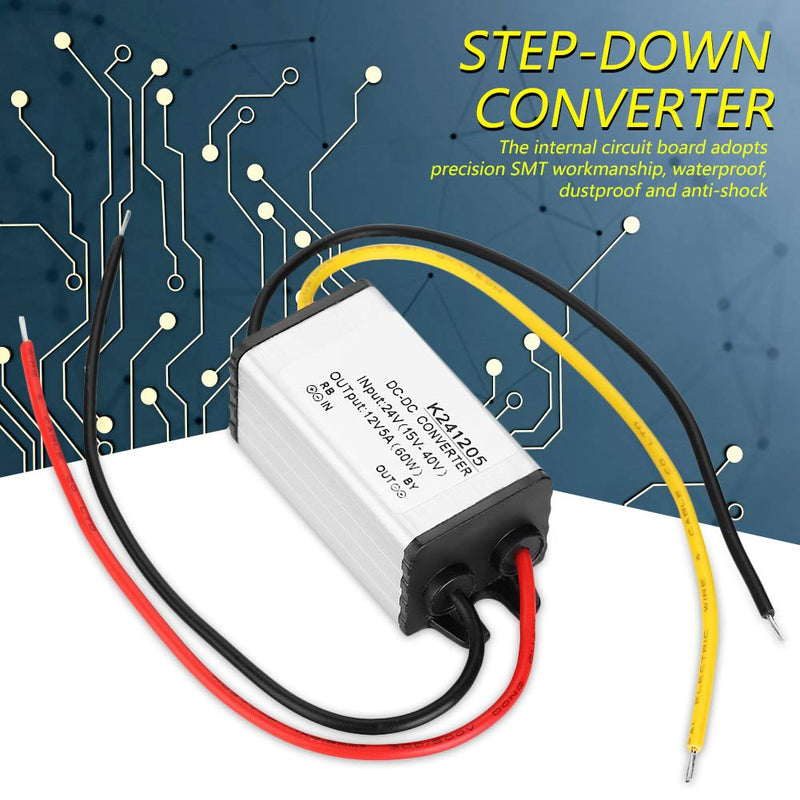 Jadeshay power supply voltage converter DC-DC converter converter 24 V to 12 V high efficiency power supply inverter 5 A