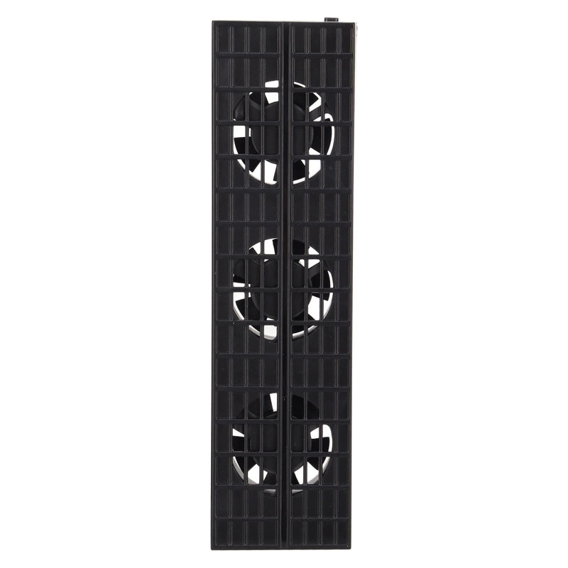 Acogedor USB Host Cooling Fan for PS4 Slim, External USB Cooler Automatic Temperature Sensor Controlled Radiator with 3 Fans for PlayStation 4 Slim