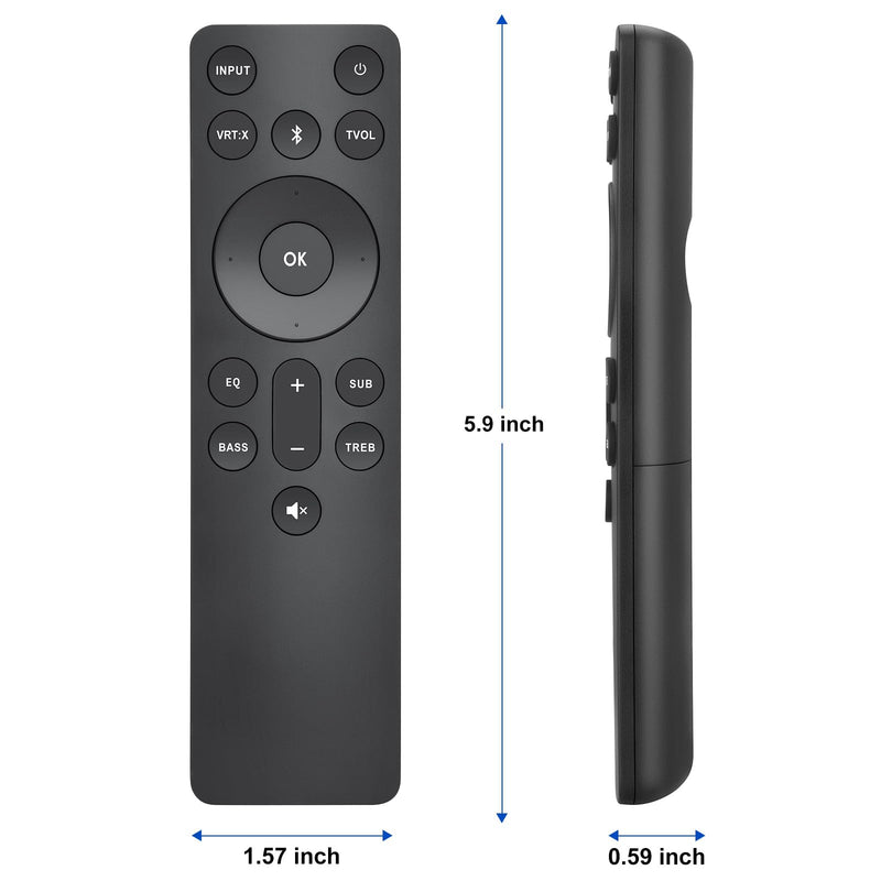 for VIZIO-Soundbar-Remote, Replacement for VIZIO 5.1/2.1 Home Theater Sound Bar，for M/V/P Series Home Audio Sound System for VIZIO Sound Bar Remote