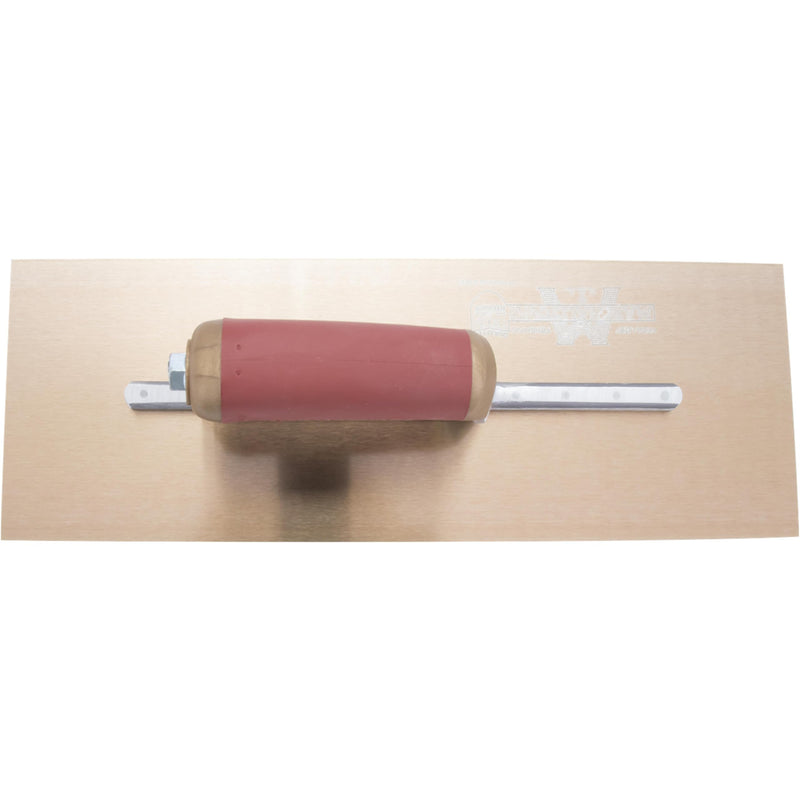 MARSHALLTOWN DuraFlex Finishing Trowel, 14 x 5 Inch, 9 3/4 Inch Mounting, DuraSoft Handle, Assembled in USA, Plaster and Drywall Finishing Tools, 4471DFD