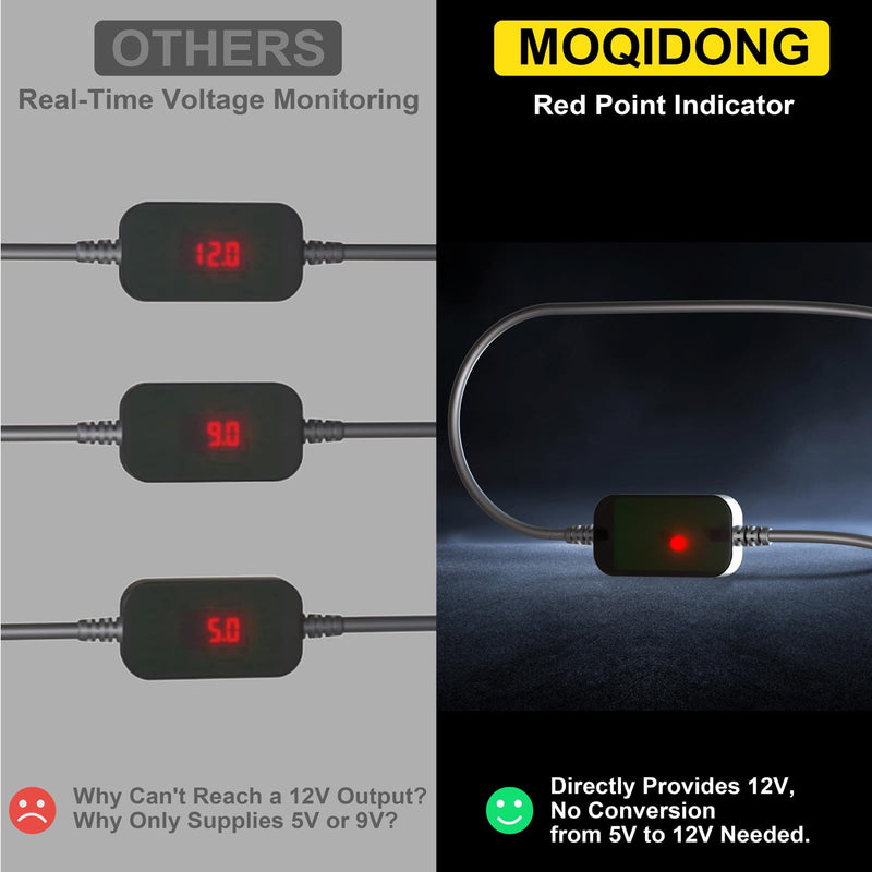 USB C to 12V Adapter, USB C to 12V Cigarette Lighter Adapter PD3.0 Type C Male to 12V Cigarette Lighter Socket Female Cable for Dash Cam Power Bank GPS Car Led Light Strips 2 Pack