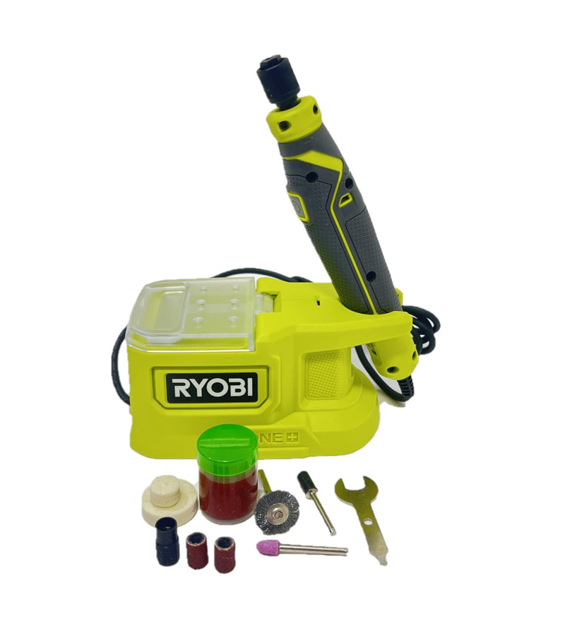 Techtronics Ryobi ONE+ 18V PRT100B Cordless Precision Rotary Tool (Tool Only- Battery and Charger NOT INCLUDED) | Battery and Charger Sold Separately