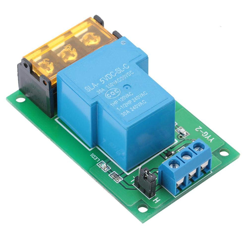 Trigger Relay Module High Performance One Way Trigger Optocoupler Isolation Relay 30A YYG-2 for High/Low Level(5VDC) 5VDC