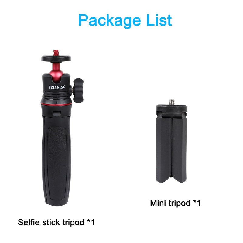 PellKing Tabletop Tripod and Selfie Stick Tripod Kit for DJI OSMO Pocket 3 2 Camera