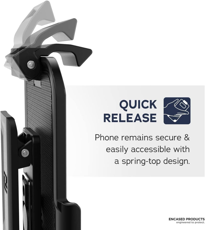 Encased Belt Clip for Otterbox Defender, Samsung Galaxy S24 Ultra (2024) Replacement Holster Only, Case NOT Included (Defender Series)