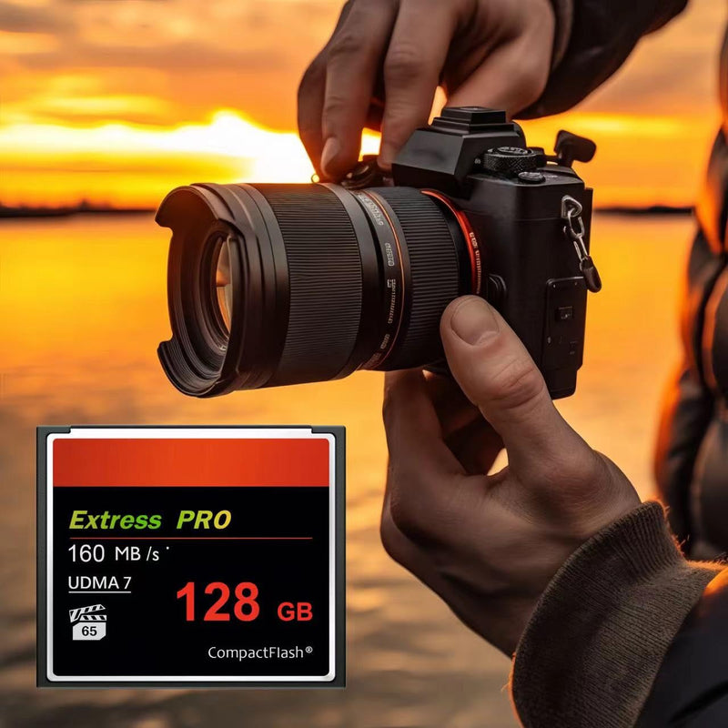 128GB CompactFlash Card,UDMA Speed Up to 160MB/s,Original CF Card Camera Memory Card