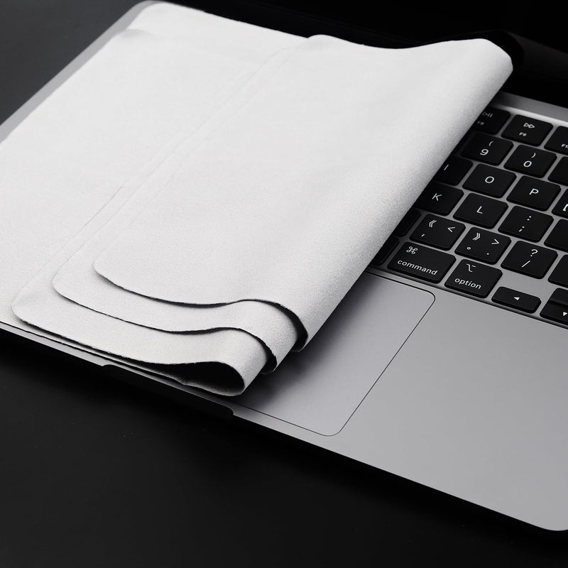 3 Pack Microfiber Liner Cleaning Cloth 13" with Screen Keyboard Imprint Protection, Laptop Keyboard Protector Compatible with MacBook Pro/AIR 13" and MacBook PRO 14"