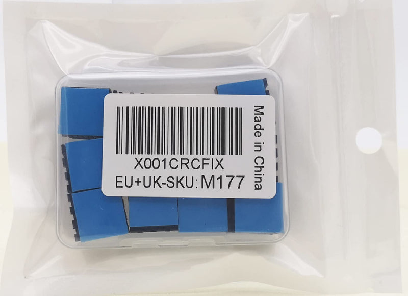 CTRICALVER Aluminum Heat Sink, Black Heat Sink Thermal Adhesive Pad Cooler, for 3D Printer (20pcs) Black*20 Pcs