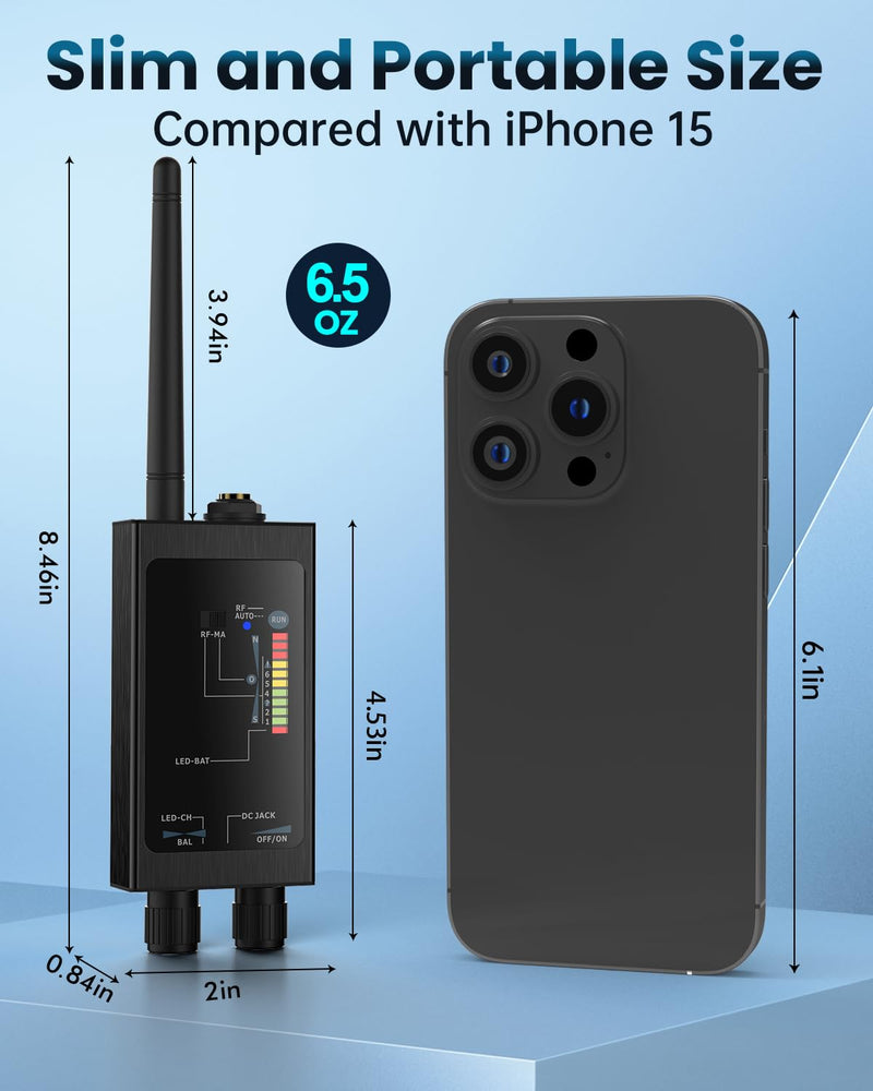 Hidden Camera Detector, Detect GPS Tracker and Hidden Bugs for Travel