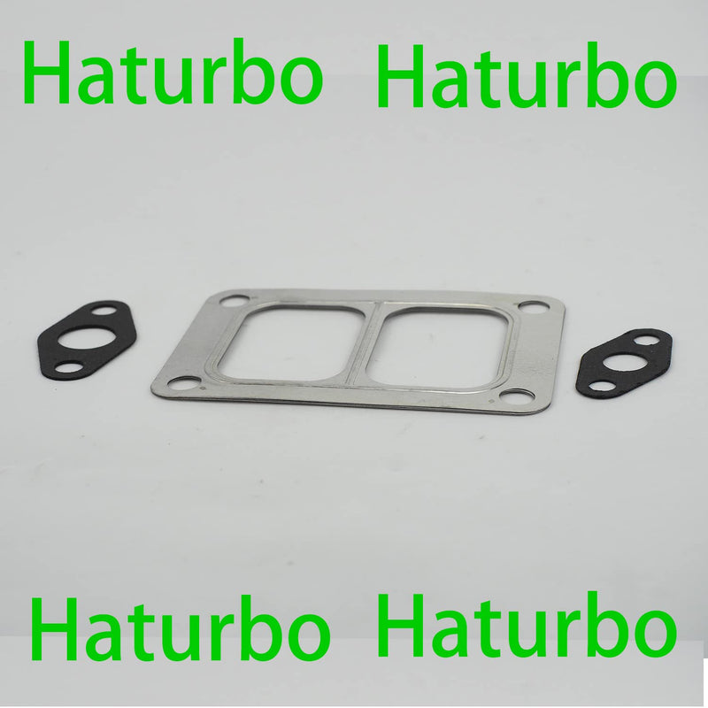 Turbo Stainless Steel Gasket Fit for Detroit Diesel Truck 12.7L Series 60 for Holset Garrett BorgWarner KKK K31 GT4294 GTA4294 HX50 HX55 714788 23525464 23522781 23528062 23528065 Turbocharger