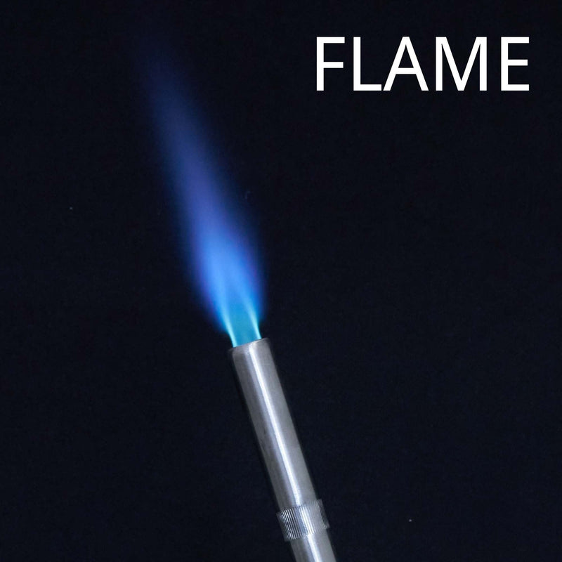 Self-Ignition Stainless Steel Head MAPP Gas Torch 360° Swivel For Soldering, brazing