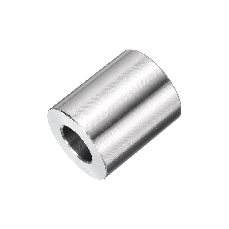 uxcell 10pcs Stainless Steel Spacer 1/2" Bore x 1" OD x 1" Length Screw Bushing Plain Finish Round Metal Spacer for M12 Screws Bolts and Rods 1/2" x 1" x 1"