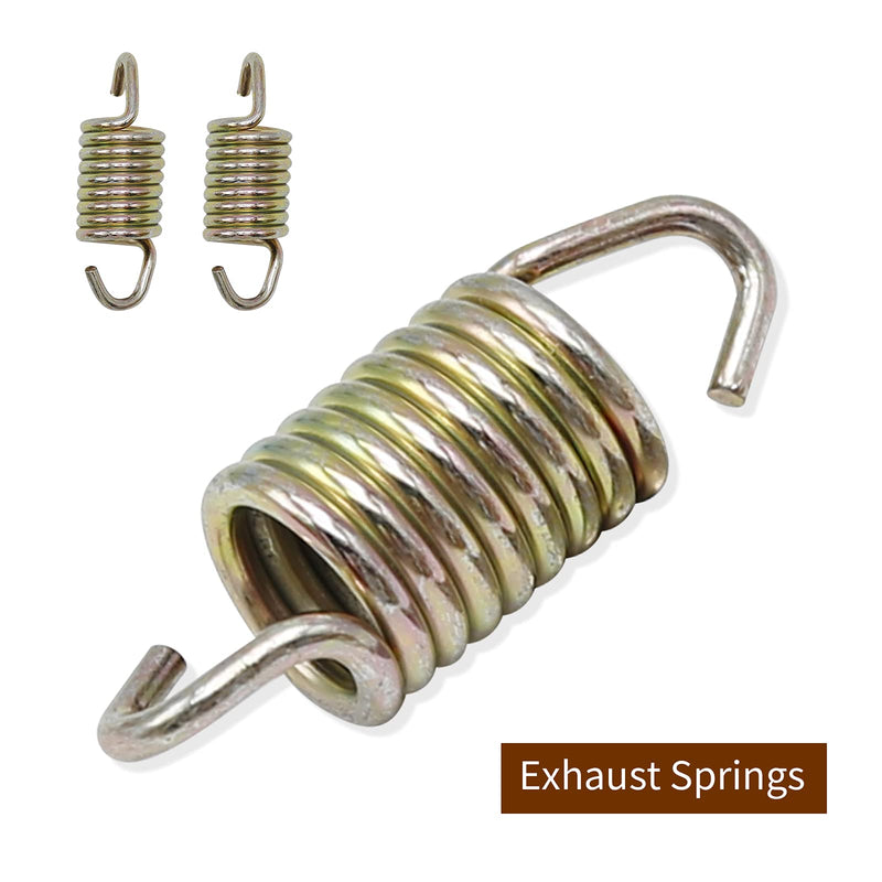 Exhaust Manifold Gasket Spring Rebuild Kit Compatible with Polaris Ranger 700 800 Sportsman 600 700