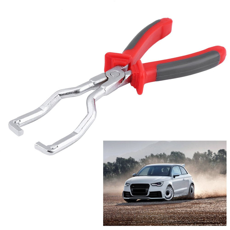 Keenso Car Fuel Line Pliers, 45# Steel Fuel Line Petrol Hose Inline Fuel Filter Clamp Removal Tool