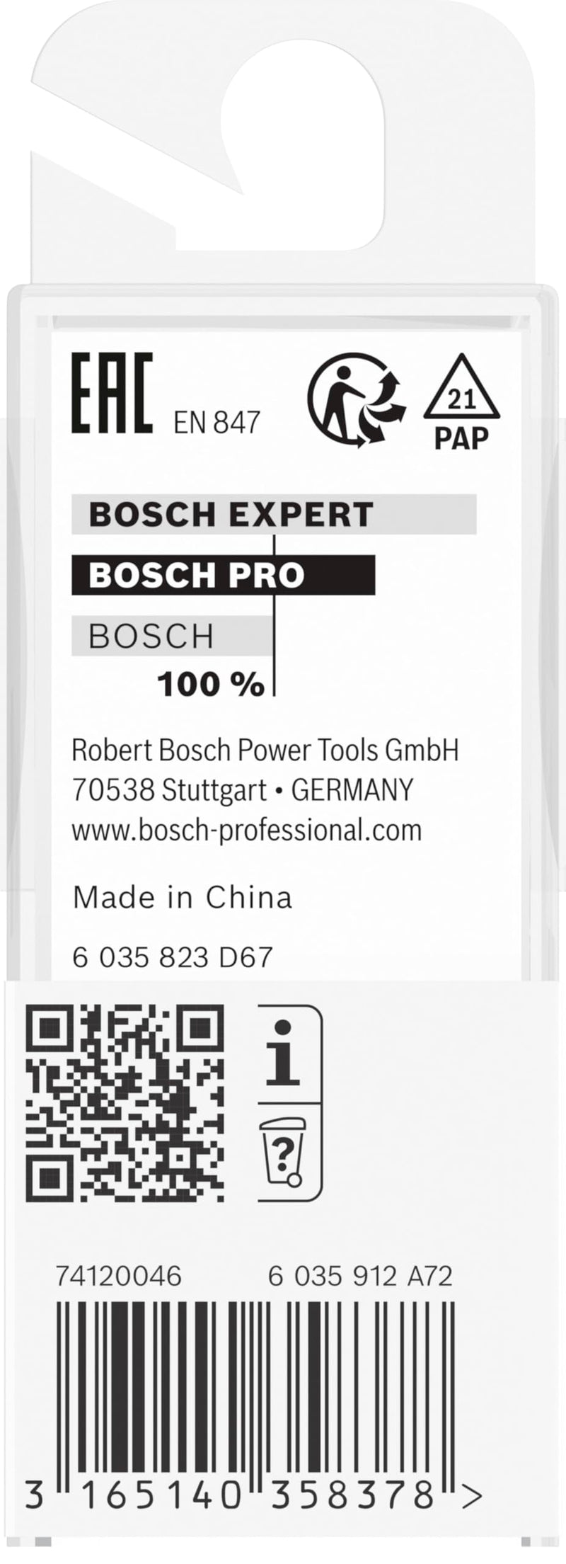 Bosch Professional Groove Cutter Standard for Wood (for Wood, Diameter 3 mm, Working Length 8 mm, Accessories Hand Cutter) (Pack of 2) Ø 3 mm (Packung mit 2) l 8mm