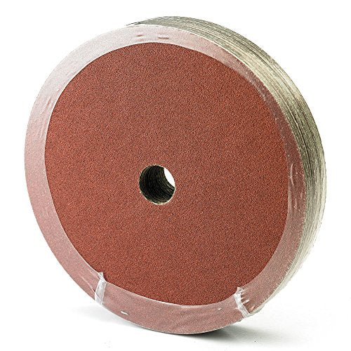 Mercer Industries 304100-7" x 7/8" Aluminum Oxide Resin Fiber Discs, 100 Grit (25 pack) 7" x 7/8" 25 pack