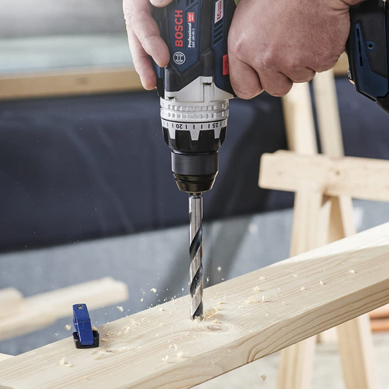 Bosch Professional HSS PointTeQ twist drill bits for metal, 3 x 33 x 61 mm, drill driver accessory, pack of 2. Ø 3mm