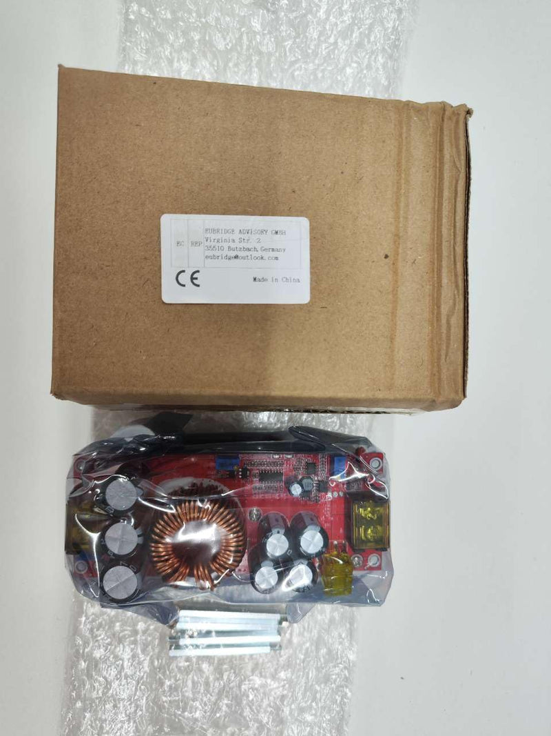 Aideepen 1800W 40A DC-DC Boost Converter, step-up converter constant power supply module 10-60V to 12V-90V