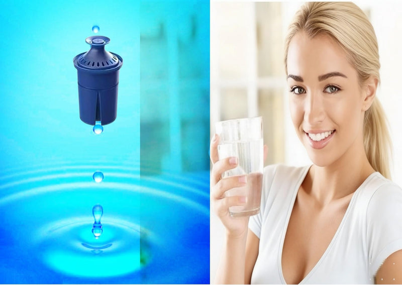 Elite Water Filter Replacements for Brita Pitcher Water Filter and Dispensers, NSF Certified to Remove 99% of Lead,BPA FREE,3 Count(Blue) Blue (3 Count)