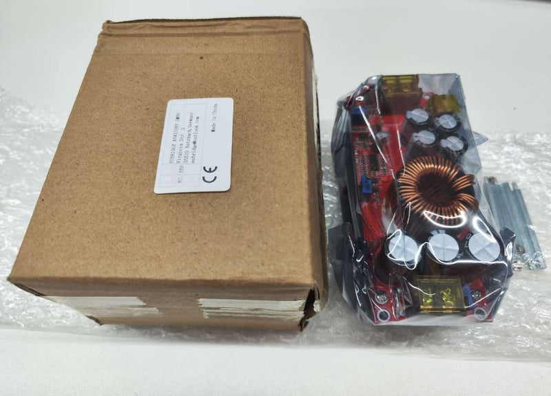 Aideepen 1800W 40A DC-DC Boost Converter, step-up converter constant power supply module 10-60V to 12V-90V