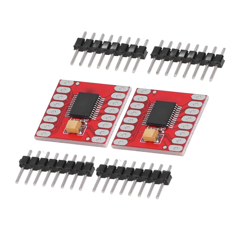 Pack of 2 TB6612FNG Dual H-Bridge Motor Driver Module for Stepper Motor and DC Motor Controller Board with Dual Driver Function