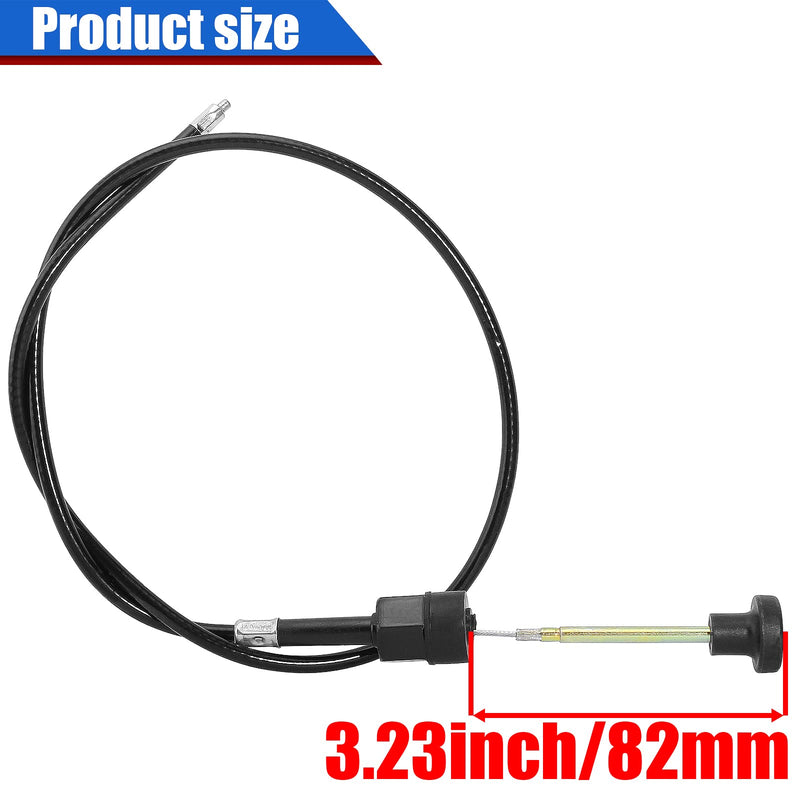 Carburetor Choke Cable Compatible with TRX250 TRX250A TRX250AC TRX250TM TRX250TE Sportrax Fourtrax Recon ATV 17950-HM8-000 17950-HM8-A00 17950-HM8-A01 17950-HM8-B20