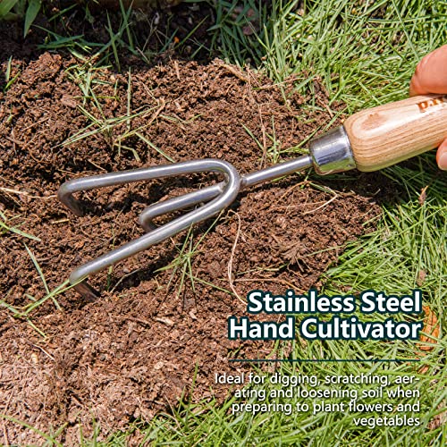 Garden Tool Set 3 Pieces Stainless Steel Heavy Duty Garden Sets Garden Tool Set (3 Pieces)