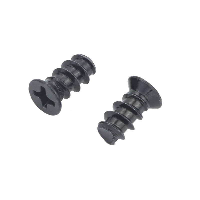 M5x10 Black Zinc Computer Case Fan Screws, Computer Cooling Fan Mount Screws, Mounting PC Case Fan Screws, 100 PCS