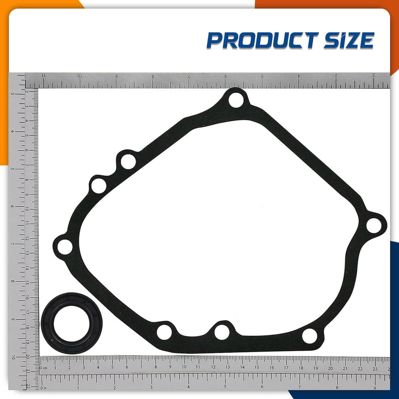 212cc 196cc Crank Case Side Cover Gasket Oil Seal Kit for Harbor Freight Predator 212 GX160 GX200 Go Karts Mini Bikes Coleman Baja 196cc 200cc 224cc