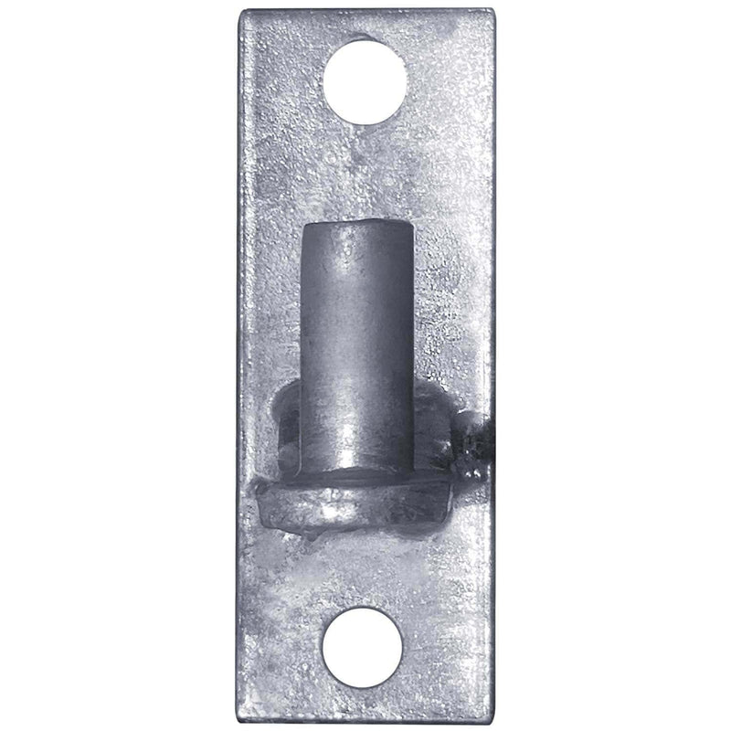 WALL Mount Flat Back Chain Link Fence Gate Hinge - 5/8 Hinge Pin 2 Pack Wall Mount - 2 Pack