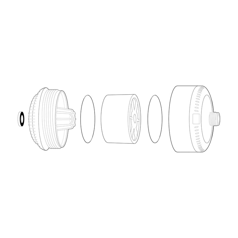 Sprite SL2-BN Universal Slim-Line2 Shower Filter, Brushed Nickel