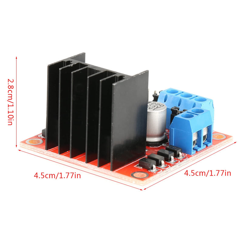 L298N Motor Driver Control Board Module H Bridge Dual Channel Stepper Motor Driver for Smart Car Robot