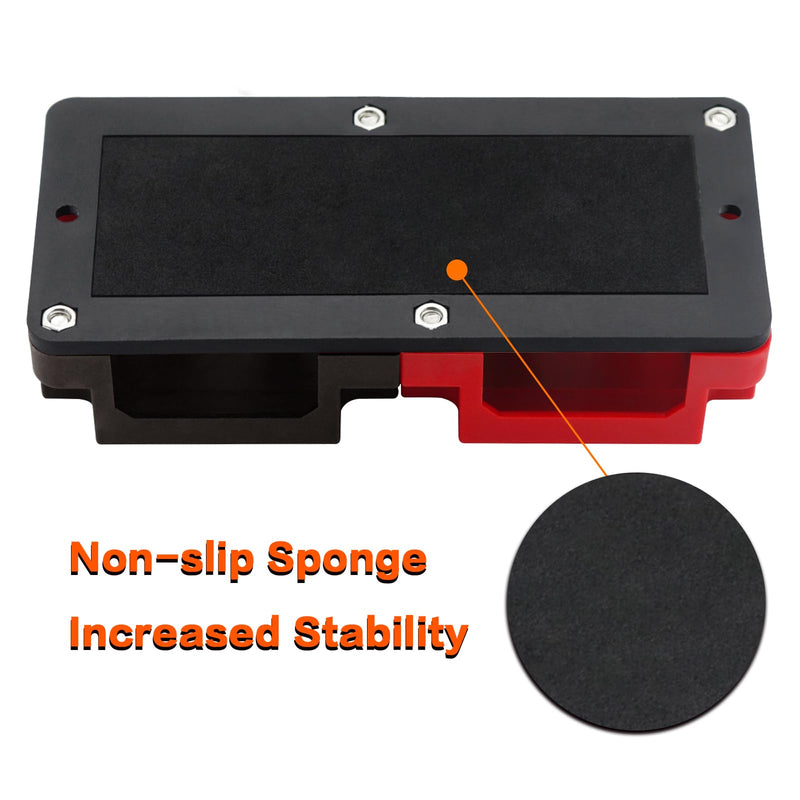 Heavy Duty 400A 48V Bus Bar Tin Plated Copper Power Distribution Block Ground Busbar Box 8XM10(3/8") Terminal Studs Module Design for Automotive RV Car Marine Truck Boat Battery Audio (B&R) 400A B&R