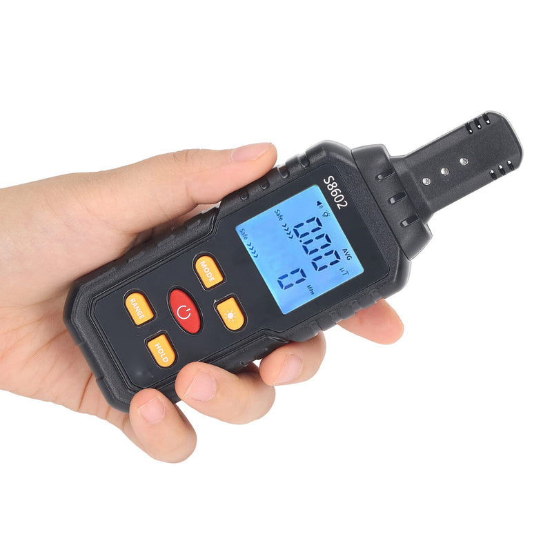 EMF Test, Electromagnetic Radiation Tester EMF Electric Magnetic Field Detector Meter 5 Hz to 3500 Hz