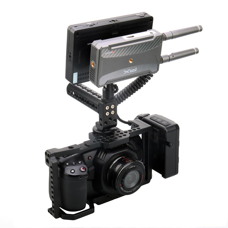 Alvin’s Cables D-tap to Dual-sided NP-F Dummy Battery Power Adapter Cable for Atomos| SmallHD| Feelworld Monitor, Replacement for Sony NP-F550| F570| F770| F970 Battery Double-sided charging coiled Cable