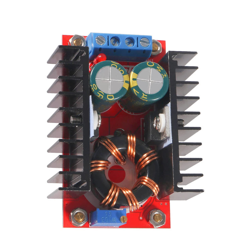 2Pcs 150W DC Step Up Boost Converter Module Voltage Adjustable 10-32V to 12-35V Power Supply Buck Boost Converter Module DC Interface Voltage Charger Module Power Supply Inverter Converter Board