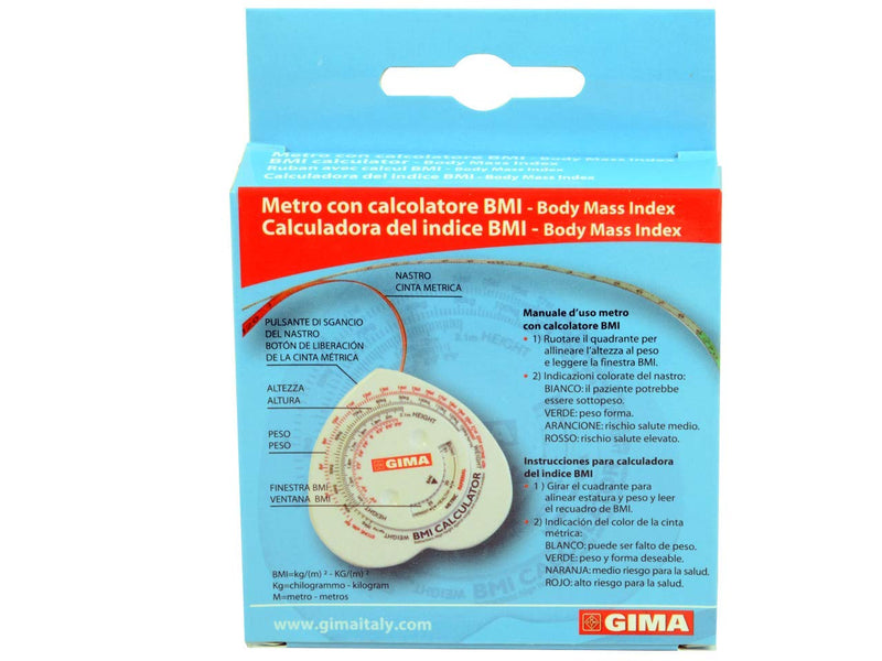 Gima - body measuring tape for calculating the KMI (body mass index) or BMI (body mass index), in centimeters, max 150 cm