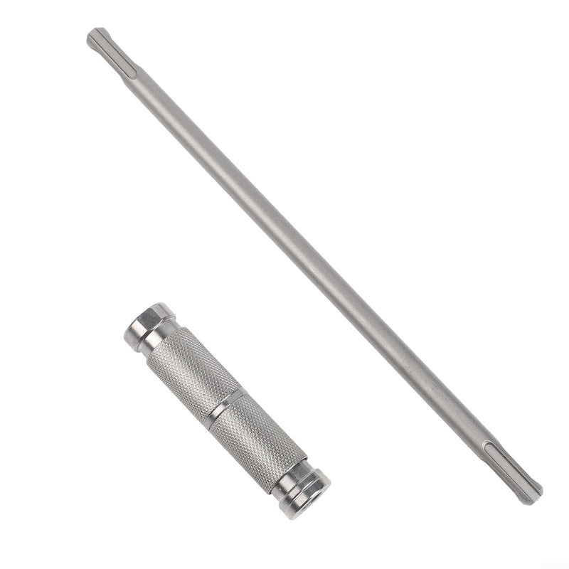 SDS Plus 26cm Extension Bar with Quick Release Hammer Drill Adapter Designed for Quick Tool Locking and Compatibility with Various Drill Round Shanks
