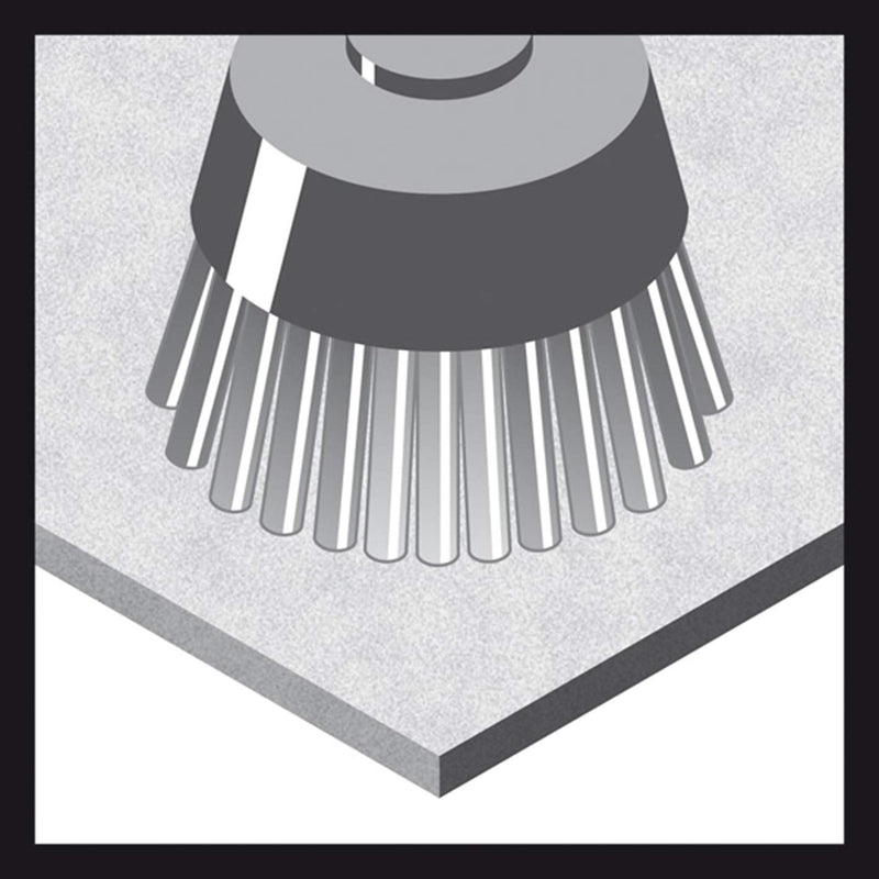 Bosch Accessories 1x Braided Cup Brush Heavy (for metal, X-LOCK, Ø 75 mm, wire thickness 0.35 mm, for Ø125 mm, angle grinder accessories) 0.35 mm