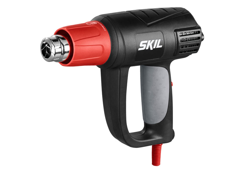 Skil hot air gun 8004 AA (2,000W, LCD temperature setting, 4-piece accessory set, with case) incl. 4-piece. Accessories, in case
